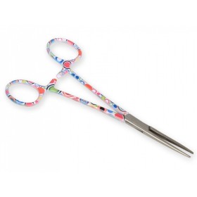 Straight hemostatic forceps - bubble pattern - 16 cm