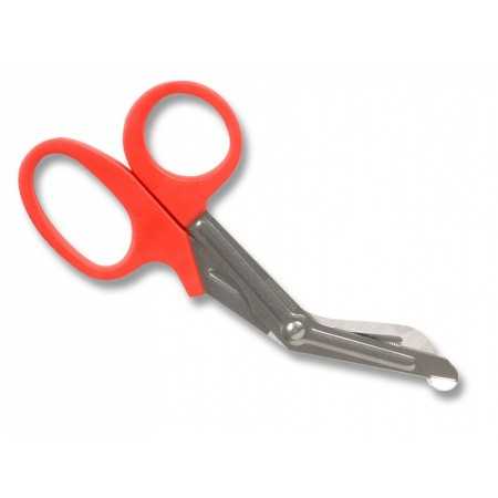 Ciseaux pour pansements utilitaires - 16,5 cm - rouge - paquet 10 pièces.