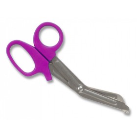 Ciseaux pour pansements utilitaires - 16,5 cm - lilas - paquet 10 pièces.