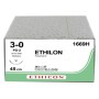 Ethicon Ethilon Monofilament-Nahtmaterial – 3/0 Nadel 19 mm – Packung. 36 Stk.