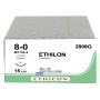 Sutura monofilamento ethicon ethilon - 8/0 ago 6,5 mm - conf. 12 pz.