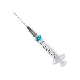 BD emerald syringe with needle 22g - 5 ml central LC - pack. 100 pcs.