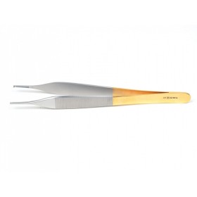 Micro adson forceps ct - 15 cm - 1x2 teeth