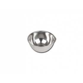 Stainless steel capsule diameter 128 mm - with spout
