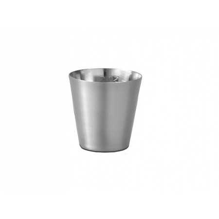 Stainless steel medicine cup - 60 ml, graduated