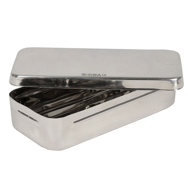 Stainless steel box 18x8x4 cm
