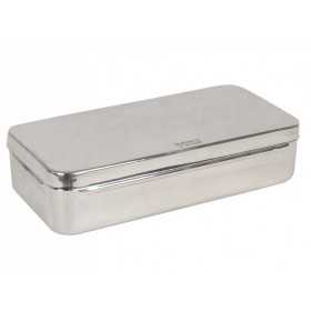 Stainless steel box 25x12x6 cm