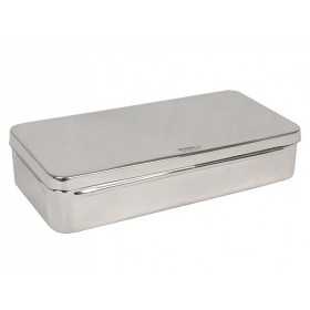 Stainless steel box 30x15x6 cm