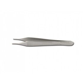 Micro adson forceps - 12 cm, 1x2 teeth