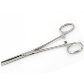 Alicate kocher recto - 20 cm, 1x2 dientes