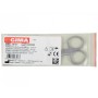 Forbice curva punte alterne - 14,5 cm