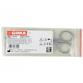 Gerade schere mit stumpfen spitzen - 14,5 cm