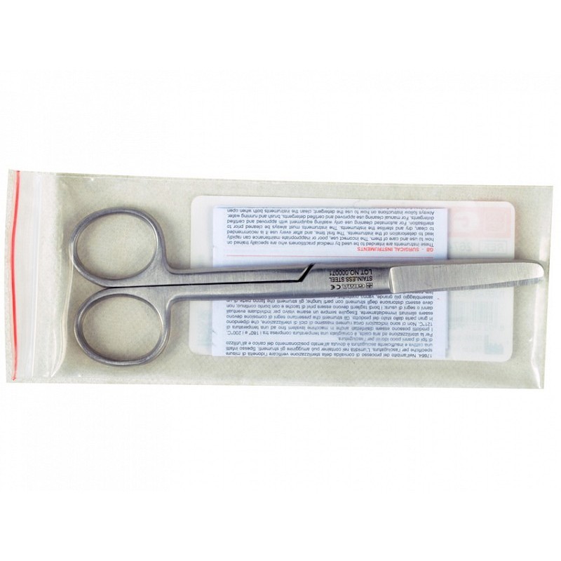 Straight scissors with blunt tips - 14.5 cm