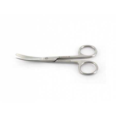 Curved scissors with alternate tips - 11.5 cm