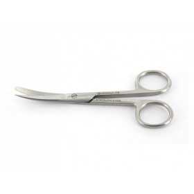 Curved scissors with alternate tips - 16 cm
