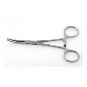 Klemmer pliers - curved - 16 cm