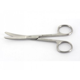 Curved scissors - blunt tips - 18 cm