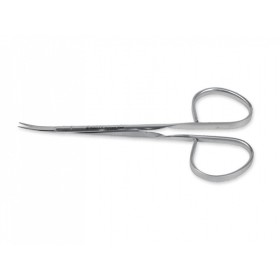 Ciseaux de suture en ruban - courbés - 12 cm