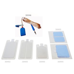 Câble à plaque (30490-30495) - connecteur 6,3 mm avec entretoise - 5 m