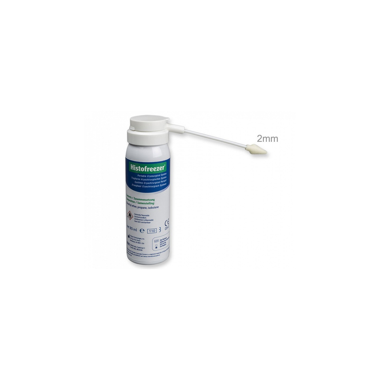 Histozamrzivač - 2 bočice 80 ml + 60 aplikatora 2mm - 1 komplet