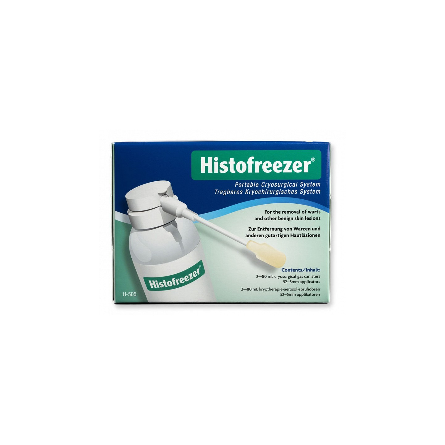 Histofreezer - 2 flaconi 80 ml + 52 applicatori 5mm - 1 kit
