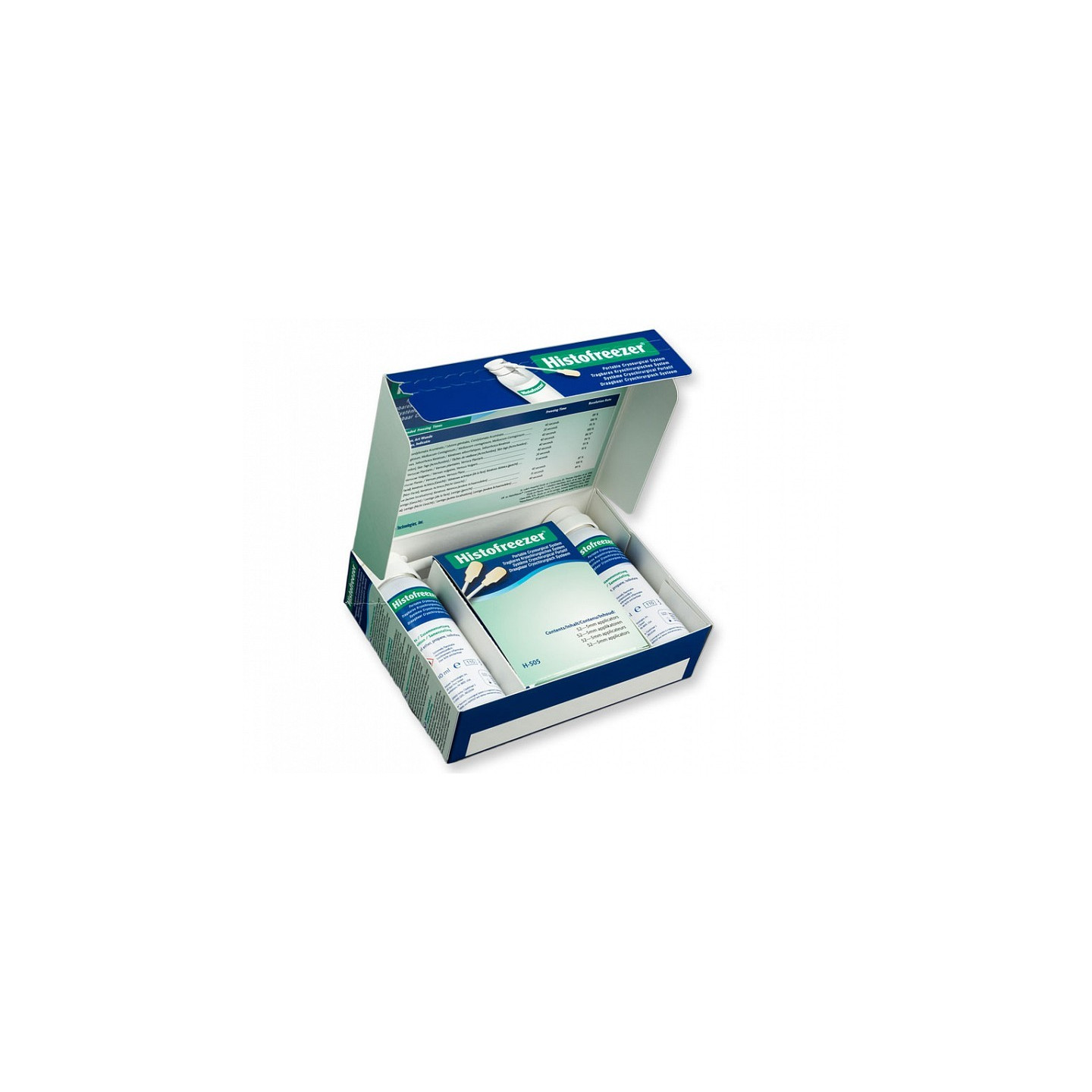 Histofreezer - 2 butelki 80 ml + 52 aplikatory 5mm - 1 zestaw