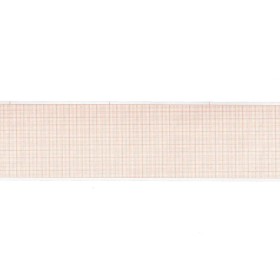 EKG-Thermopapier 60 x 30 mm x m – orangefarbene Gitterrolle – 20 Rollen