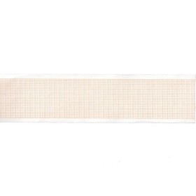 EKG-Thermopapier 50 x 20 mm x m – orangefarbene Gitterpackung – 20 Rollen