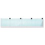 Papier thermique ECG 60x75 mm x 250 - grille bleue pack - pack 25 pièces.