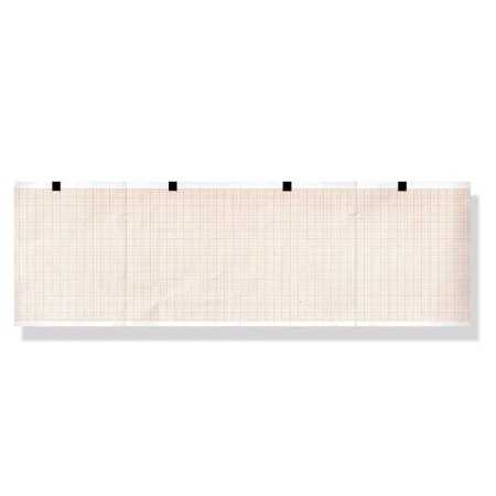 Papier thermique ECG 90x70 mm - grille orange pack - pack 25 paquets