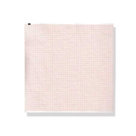 Carta termica ecg 210x280 mm - pacco griglia arancio - 1 pacco