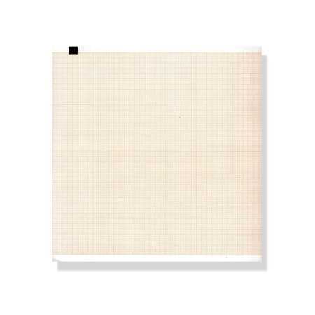 ECG thermal paper 210x300 mmxm - orange grid pack - 1 pack