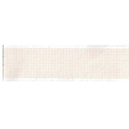 Carta termica ecg 63x30 mmxm - rotolo griglia arancio - 20 rotoli