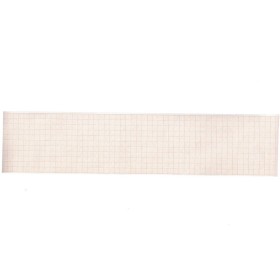 Papier Thermique ECG 58x25 mmxm - Rouleau de grille orange - 20 Rouleaux