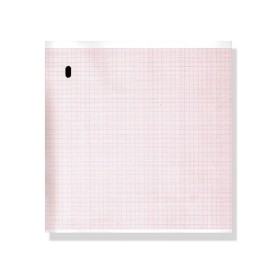 EKG termiskt papper 215x280 mmxm - orange rutnätsförpackning - 1 förpackning