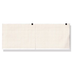 Hârtie termică ECG 110x140 mmxm - pachet grilaj portocaliu - pachet. 25 pachete