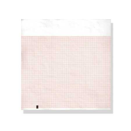 Papel térmico ECG 210x300 mmxm - paquete de cuadrícula naranja - 1 paquete