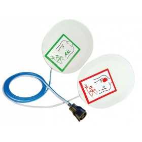 Compatible plates for defib. median see also 55044 - 1 pair