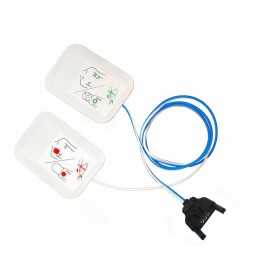 Compatible plates for defib. median, tecnogaz see also 55046 - 1 pair