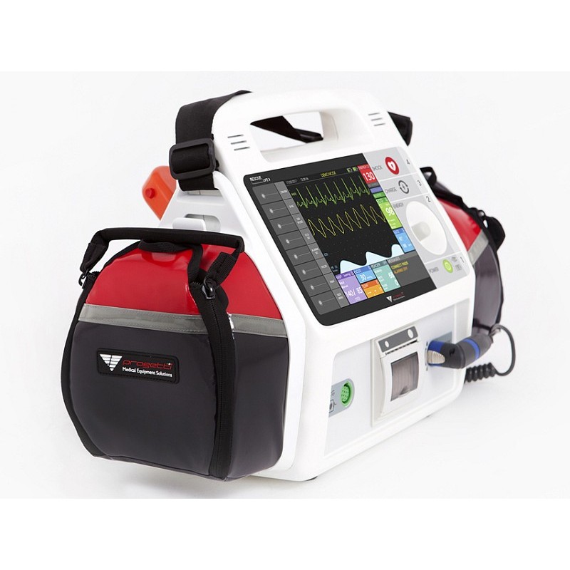 Rescue life 9 defibrillator met temp. - nederlands