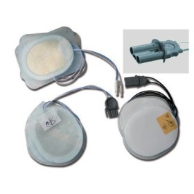 Pair of agilent, philips medical laerdal defibrillator pads - 1 pair f7950