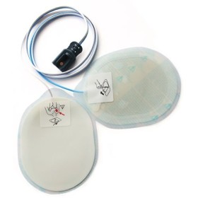 Coppia di piastre pediatriche per defibrillatori agilent, philips medical, laerdal - 1 coppia f7950p