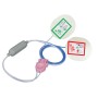 Plaques compatibles pour défibrillateurs Physio Control de Medtronic - 1 paire