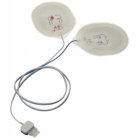 Paire de électrodes de défibrillateur DRAGER, INNOMED, S&W, WELCH ALLYN - 1 paire F7955