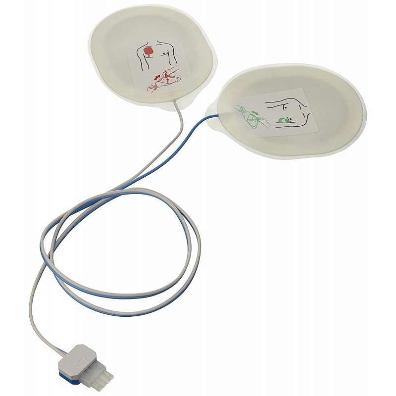 Paar defibrillator-pads drager, innomed, s&w, welch allyn - 1 paar f7955
