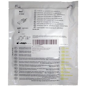 Para elektrod defibrylatora schiller - 1 para f7956