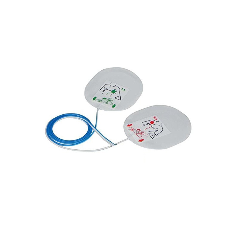 Par cardiaid ct0207 defibrillatorplattor - ett par f7964w