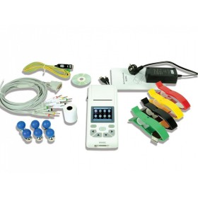 Cardiopocket 3-channel ecg with software