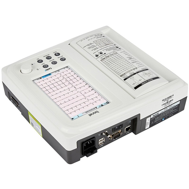 Nowe 7 12-kanałowe ekg cardio z ekranem dotykowym