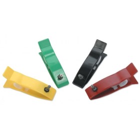 Ecg clamp electrodes for adults with universal attachment - 4 pieces